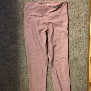 Outdoor Voices Hi-Rise 7/8 Warmup Leggings Pink